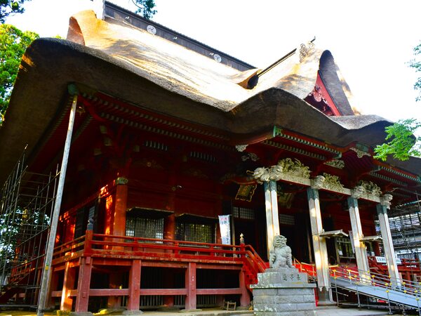 出羽三山神社　三神合祭殿