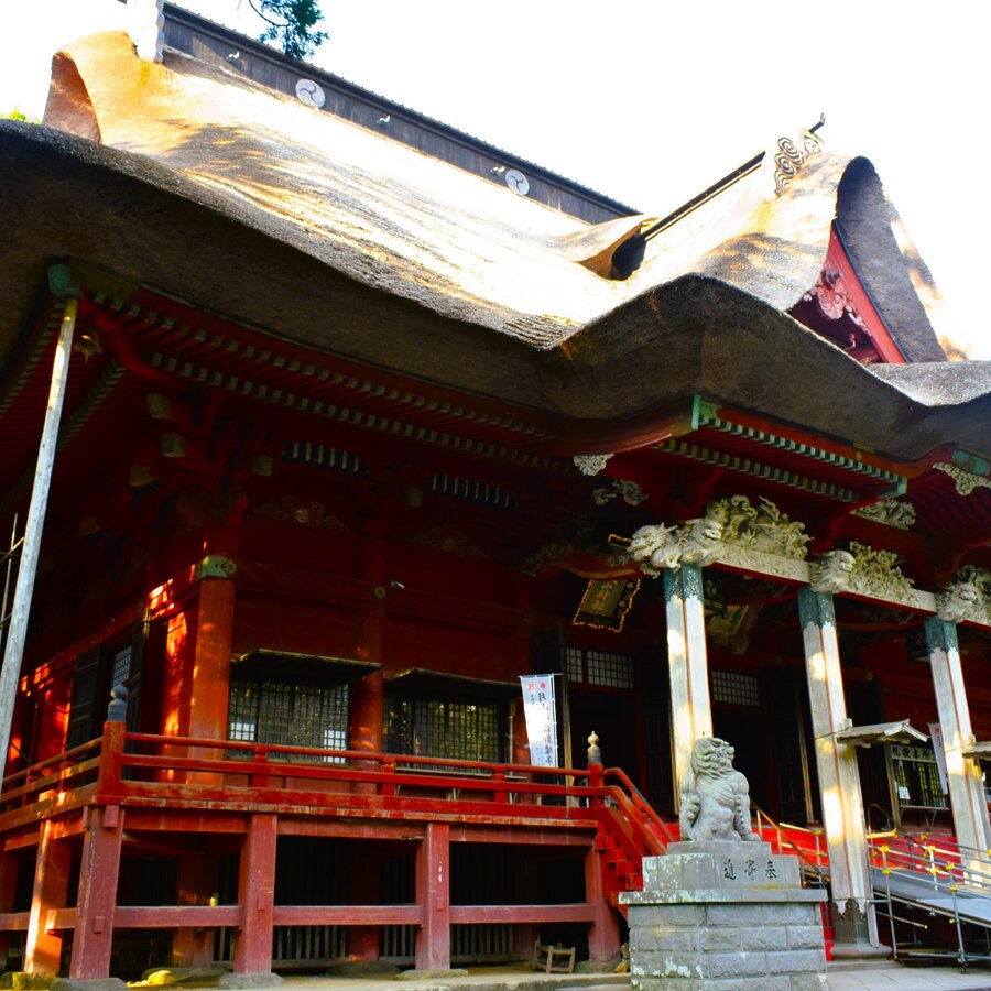出羽三山神社　三神合祭殿