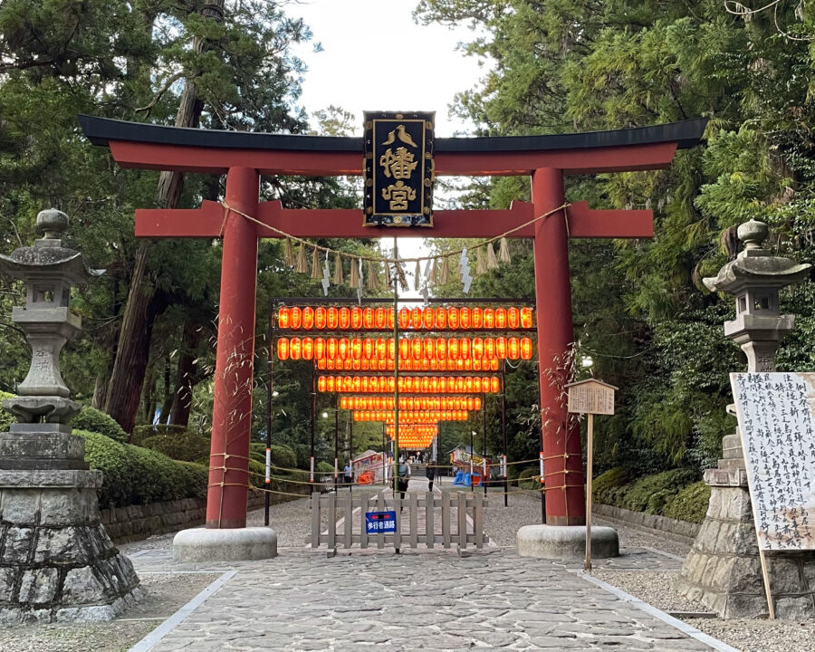 大崎八幡宮の鳥居