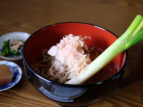 大内宿の高遠そば（ねぎそば）