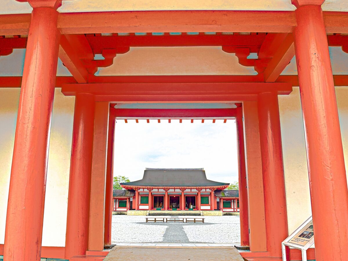 えさし藤原の郷「政庁正門」