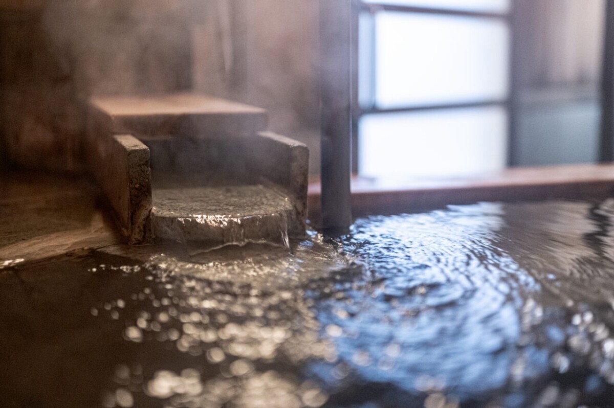 image of hot spring
