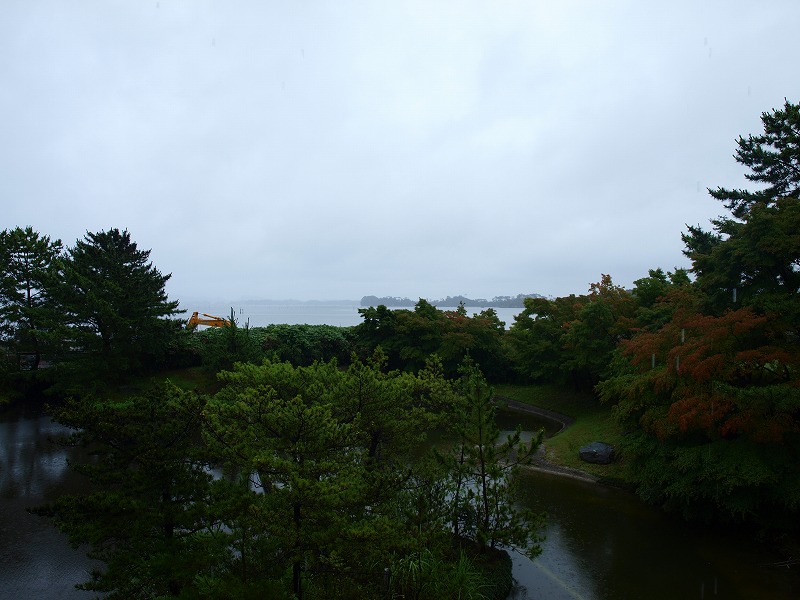 松岛的景色(雨)