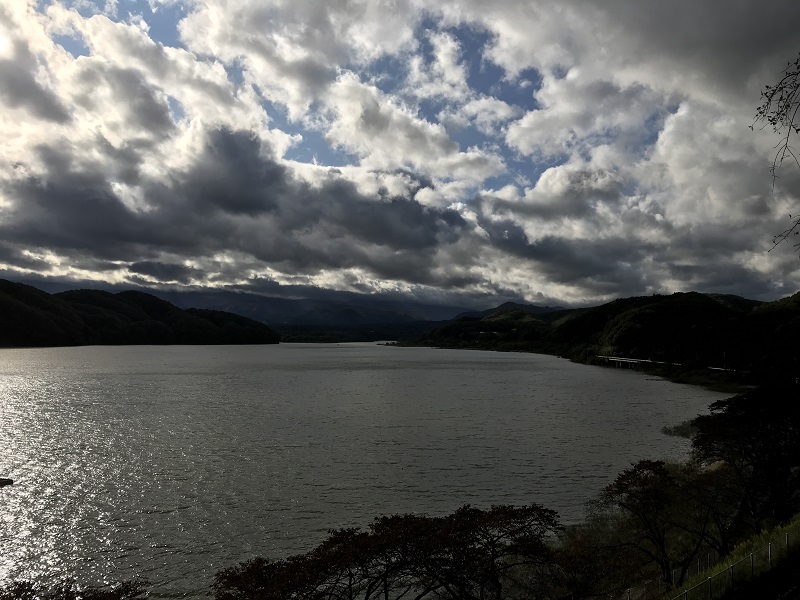 Scenery seen from the observation deck