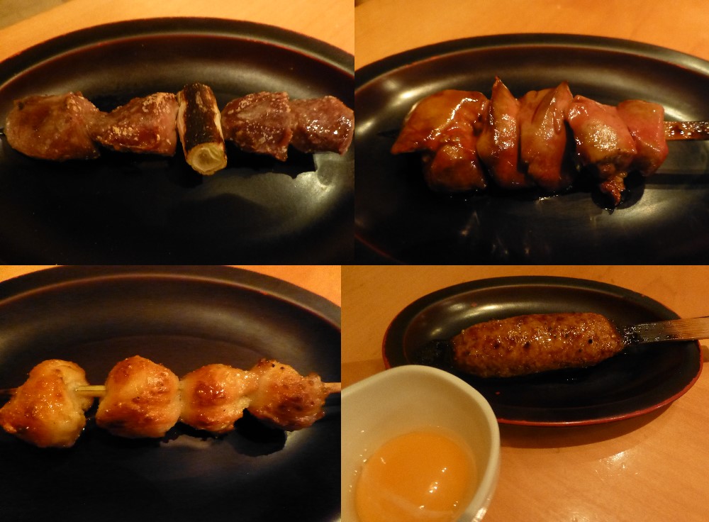 川俣シャモ串焼き