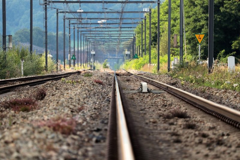 電車のレール