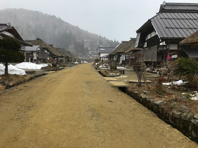 大内宿全景