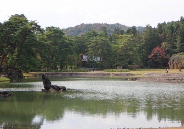 Temple Motsuji Étang d'Oizumi