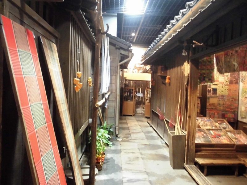 再現された、大正時代の東京の下町風景