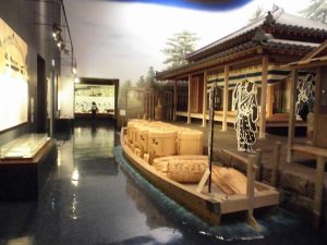 3階に再現された中川船番所