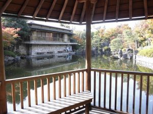 六角浮き見堂からの眺め