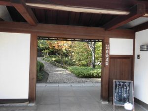 紅葉時期の目白庭園を訪れました