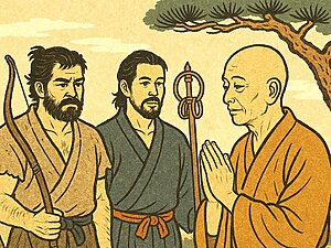 与JikakuDaishi见面并分开