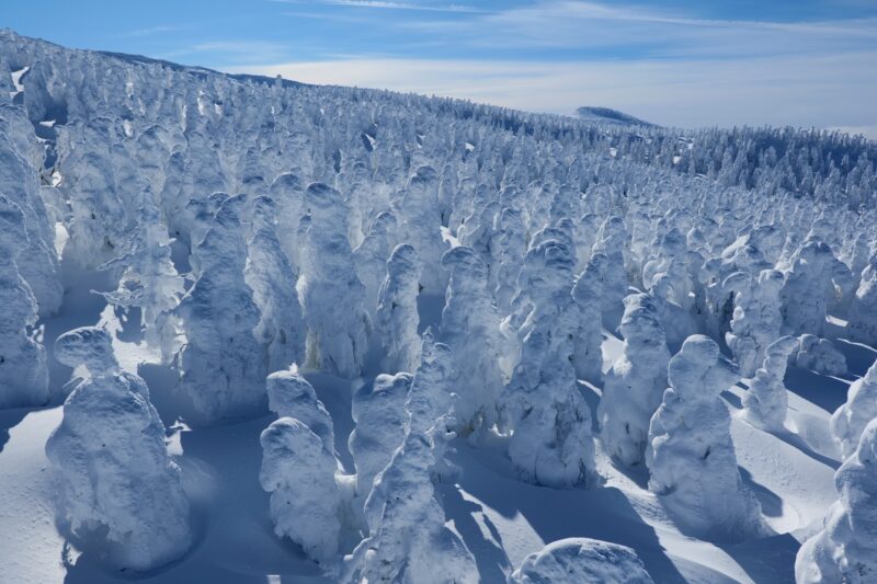 La glace de Zao