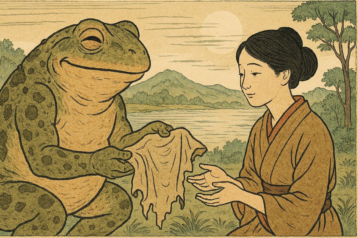 姥皮イラスト