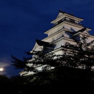 夜の鶴ヶ城
