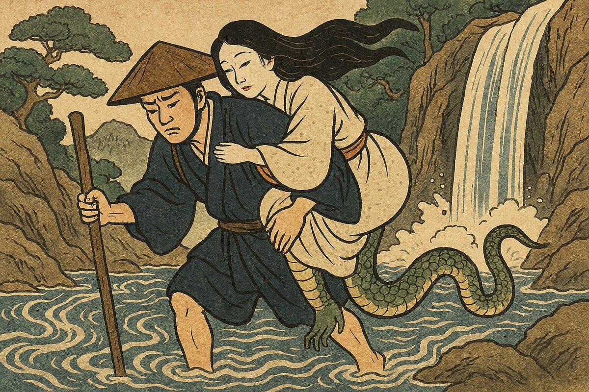 山伏石のイメージイラスト