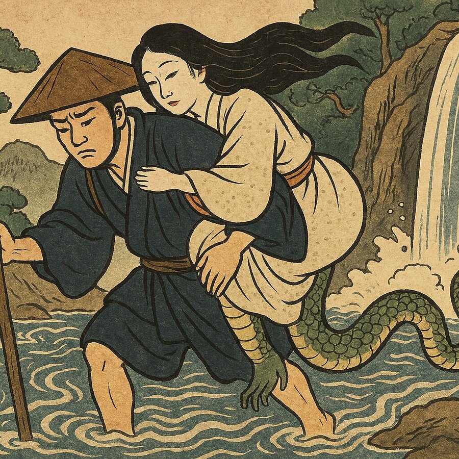 山伏石のイメージイラスト