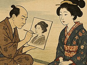Ilustración de una esposa