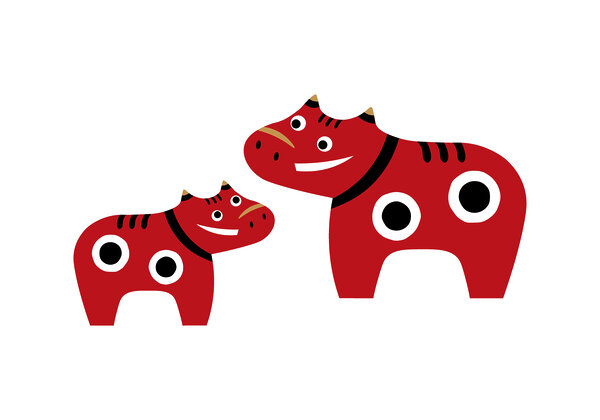 Red beko illustration