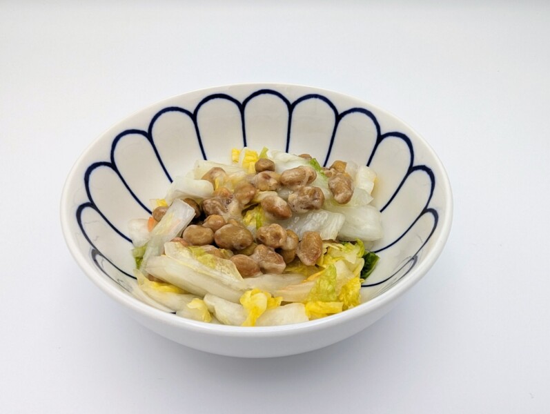白菜納豆