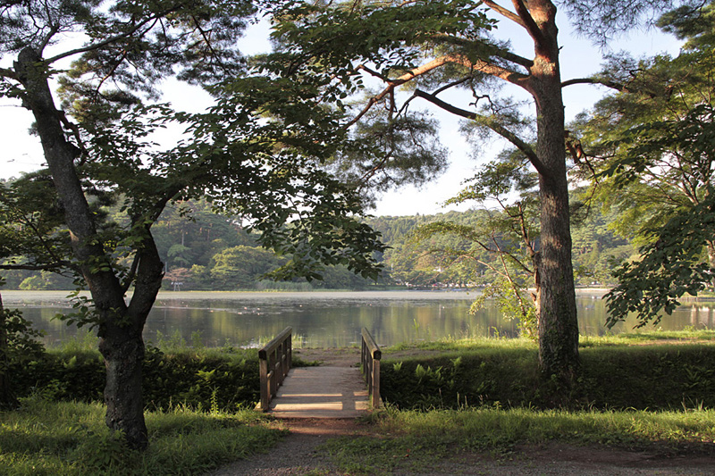 誰でも入れるようにした日本初の公園「南湖」 ©ふくしまの旅