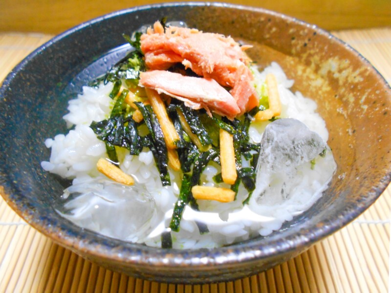 氷茶漬け