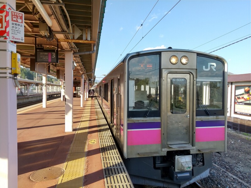 田沢湖線専用の701系電車