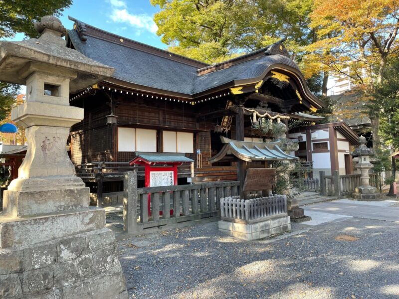 安積国造神社の本殿