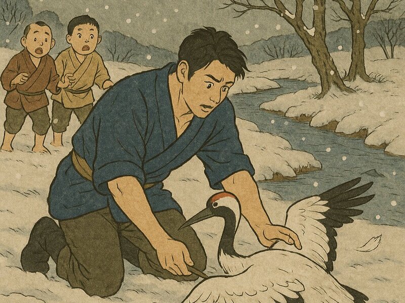 鶴の恩返し01