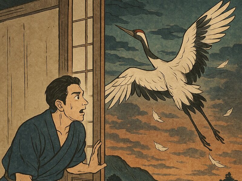 鶴の恩返し03
