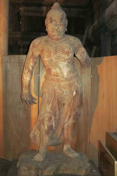 国の重要文化財「木造金剛力士立像」©極上の会津