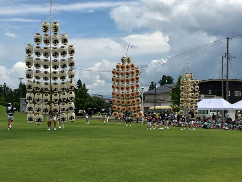 秋田竿燈まつり(昼竿燈)