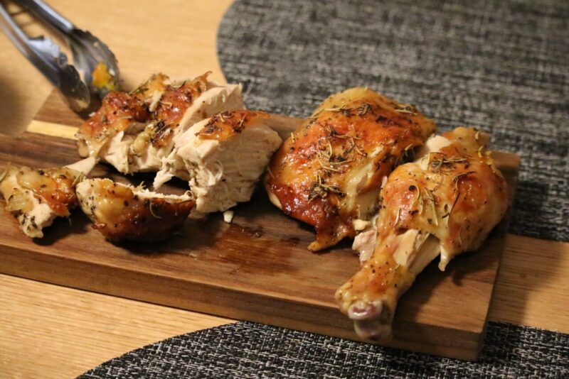 比内地鶏のオーブン焼き