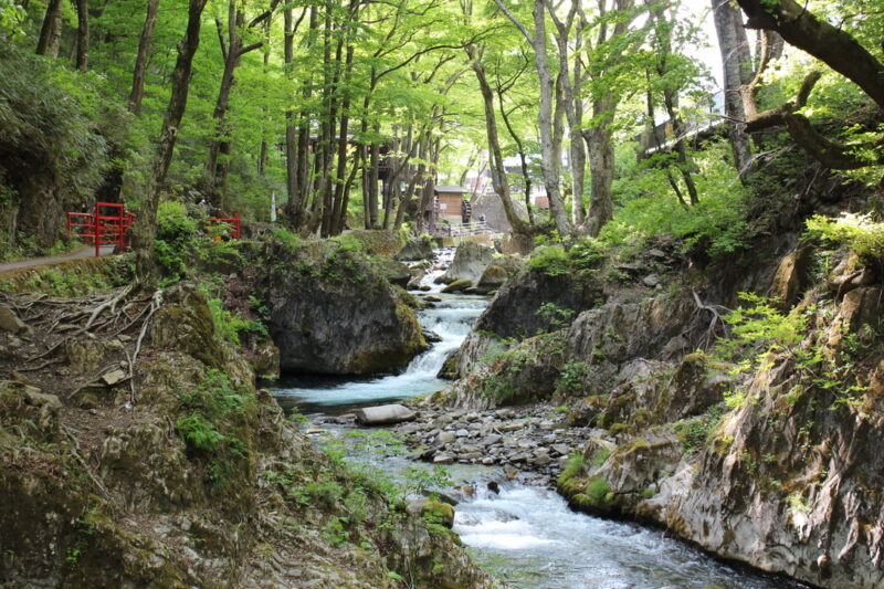 龍泉洞(清水川)