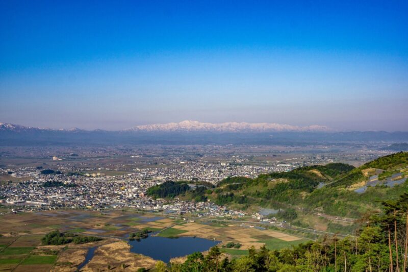Lac Hakuryu (depuis Nanyo Sky Park)