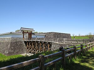 山形城の本丸一文字門