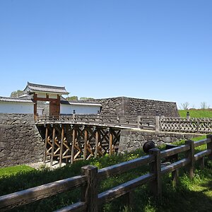 山形城の本丸一文字門