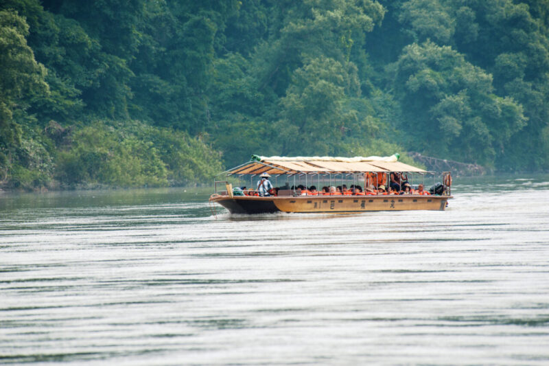 Mogami river boat ride (2)