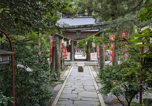 青麻神社の入り口