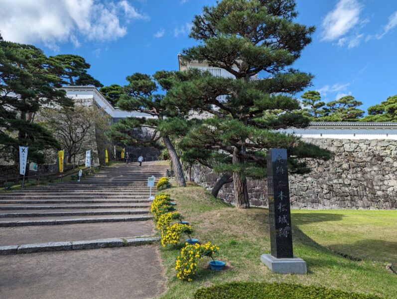 二本松城跡正面