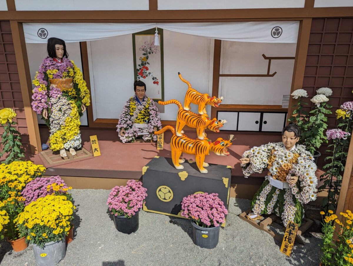 二本松菊人形祭り(徳川家康)