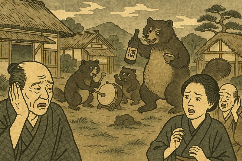 狸と村人