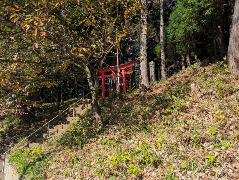 妙見神社の入り口