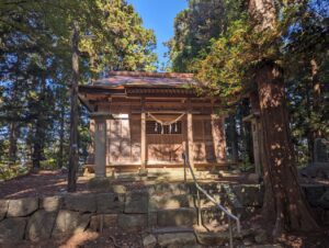 妙見神社の本堂