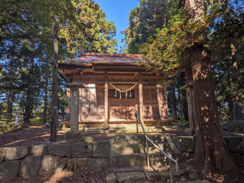 妙見神社の本堂