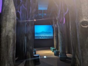 Video exhibition room “Did you see a demon?”