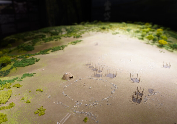 Maquette des ruines d&#39;Isedotai (Isedotai Jomonkan)