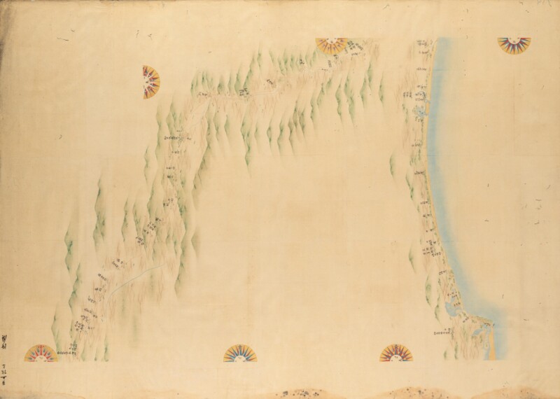 Complete map of the Great Japan Coastal Area