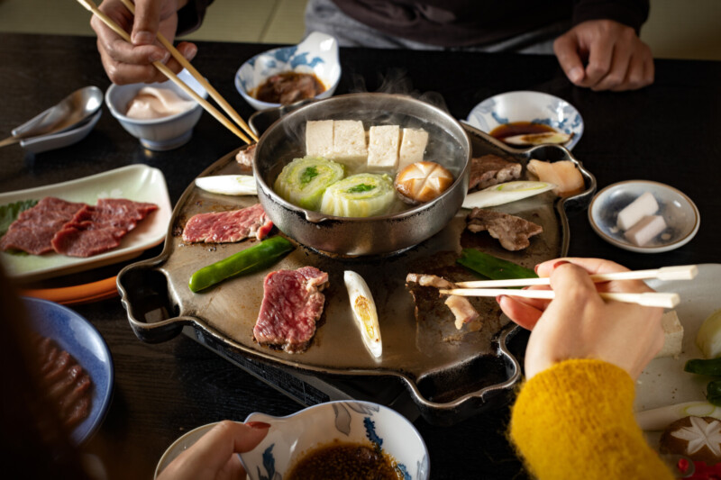Horse meat dishes